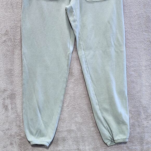 American Eagle Womens Green Tomgirl Jogger Patch Pocket Sweatpants Size Small - Picture 3 of 11